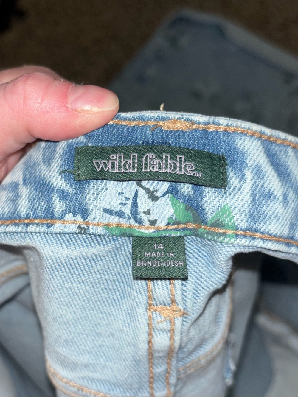 wild fable Floral Jeans - Picture 4 of 4